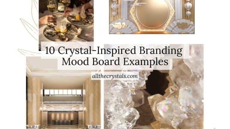 10 Crystal-Inspired Branding Mood Board Examples