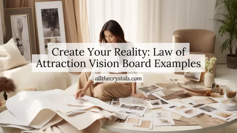 Create Your Reality: Law of Attraction Vision Board Examples